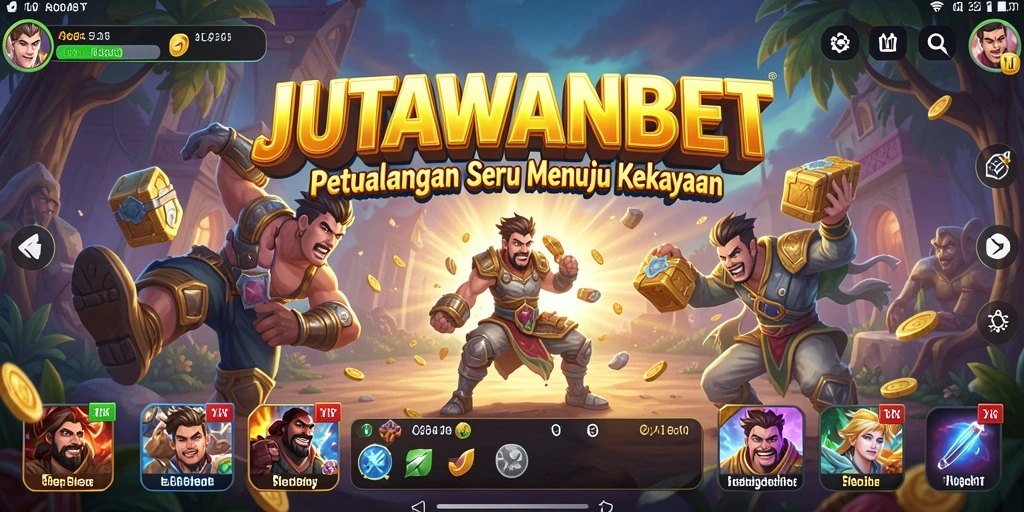 Gameplay seru JUTAWANBET dengan tantangan dan hadiah menarik.