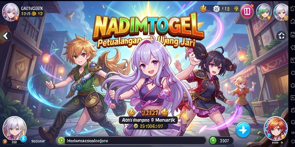Tangkapan layar <strong>NADIMTOGEL</strong> menampilkan aksi seru dan karakter menawan.