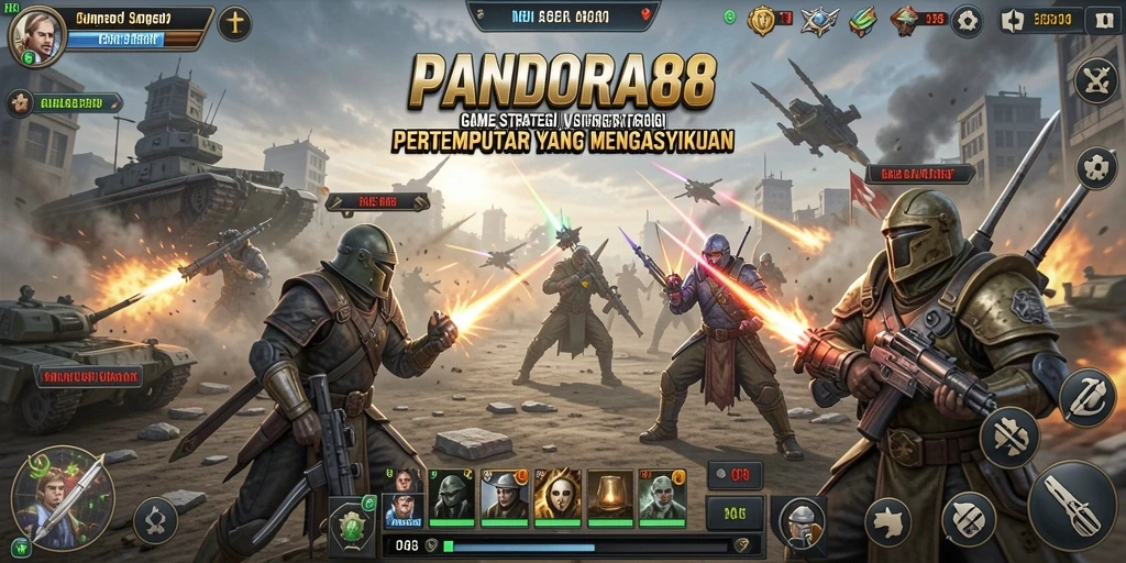 Tampak gameplay seru PANDORA88 dengan strategi yang mendebarkan.