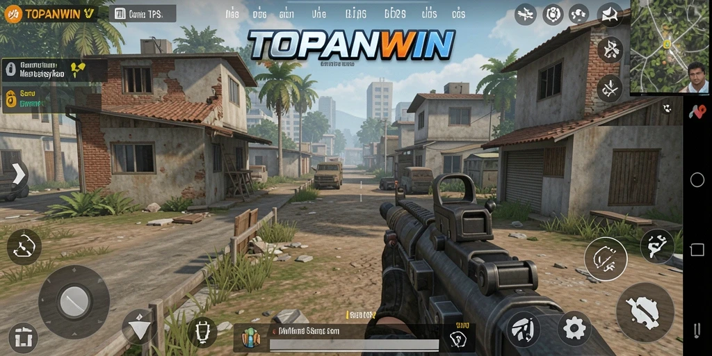 Tampilan menarik dari gameplay TPS yang mendebarkan.